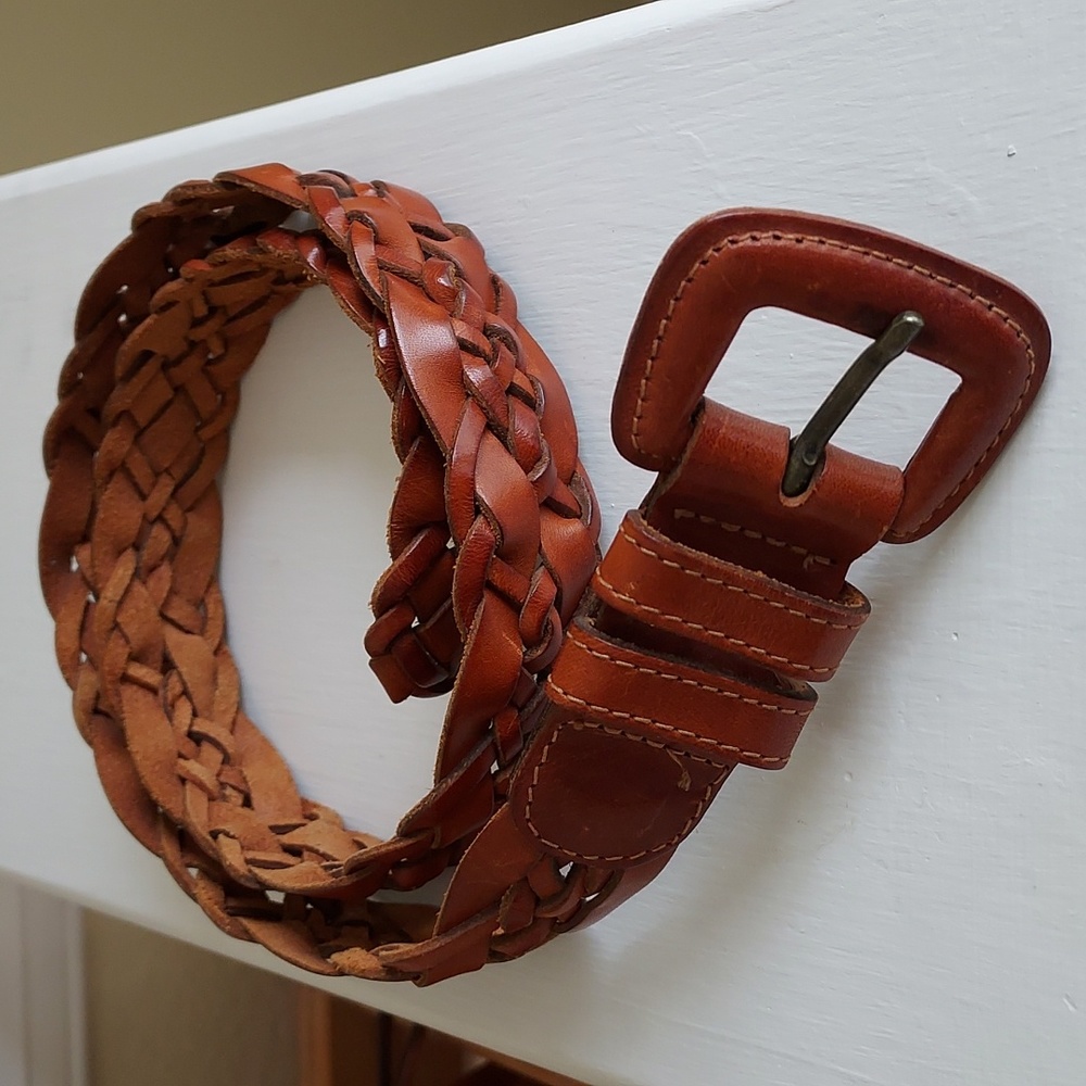 Brown Leather Belt